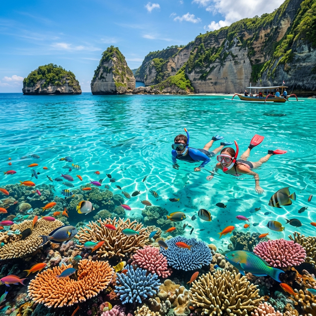 Exotic Nusa Penida & Snorkeling Island Tour